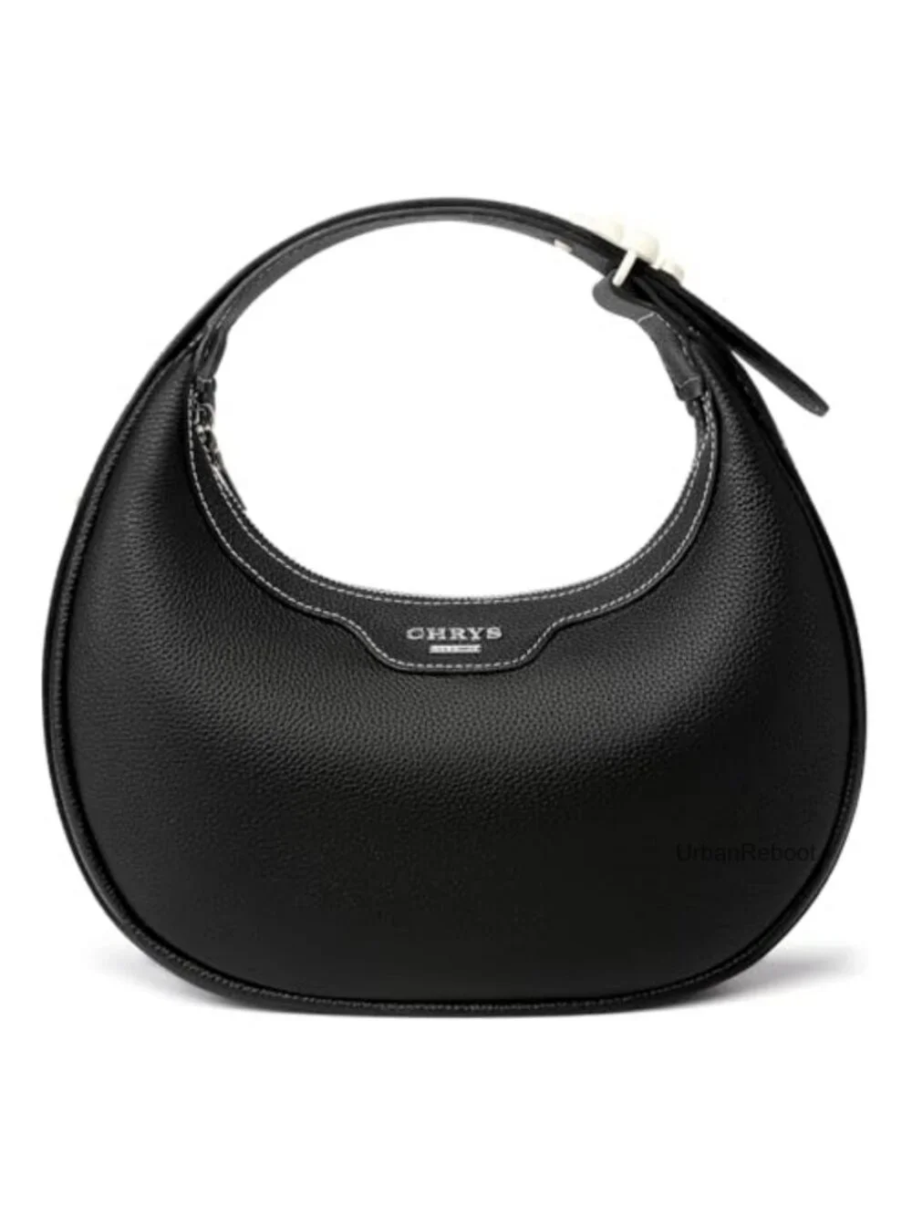 Genuine Leather Hobo Shoulder Bag Adjustable Strap Crossbody Purse